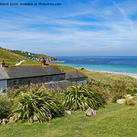 Buy canvas prints of Sennen cove cornwall by Kevin Britland