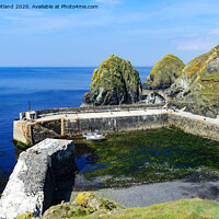 Buy canvas prints of mullion cove cornwall by Kevin Britland