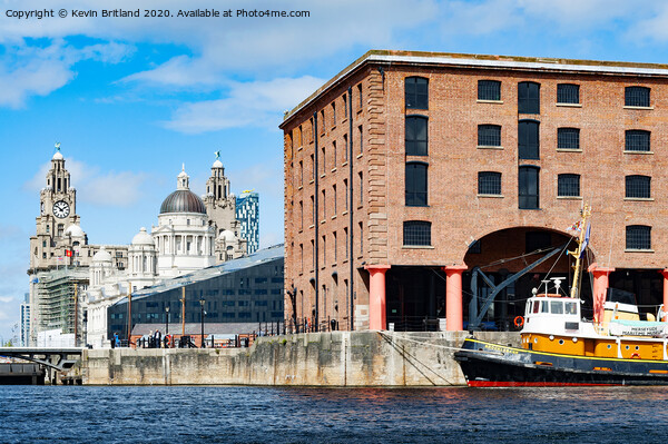 Albert dock liverpool Picture Board by Kevin Britland