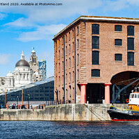 Buy canvas prints of Albert dock liverpool by Kevin Britland