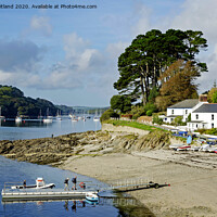 Buy canvas prints of helford passage cornwall by Kevin Britland