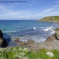 Buy canvas prints of dollar cove cornwall by Kevin Britland