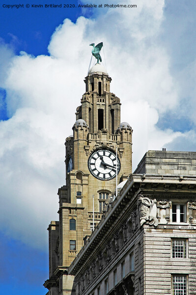 Liver building Liverpool Picture Board by Kevin Britland