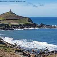 Buy canvas prints of cape cornwall view by Kevin Britland