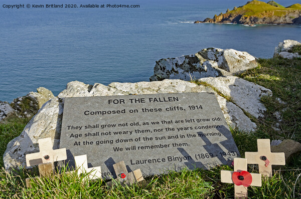 for the fallen Picture Board by Kevin Britland