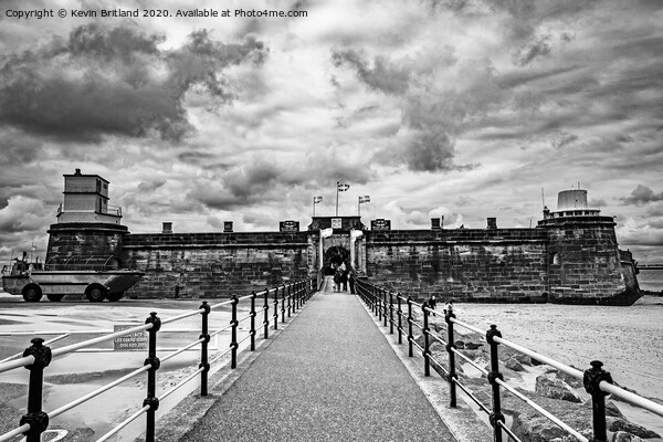 Fort Perch Rock Picture Board by Kevin Britland