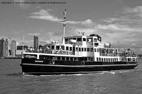 ferry across the mersey Picture Board by Kevin Britland