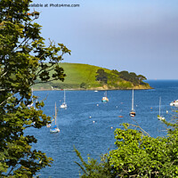 Buy canvas prints of The mouth of the helford river in cornwall by Kevin Britland