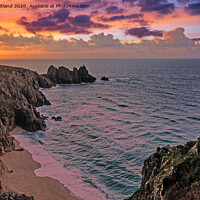 Buy canvas prints of Sunrise in Cornwall by Kevin Britland