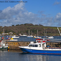 Buy canvas prints of  Falmouth working boats by Kevin Britland