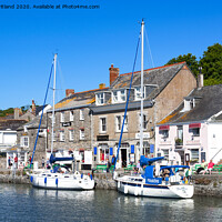 Buy canvas prints of padstow harbour cornwall by Kevin Britland