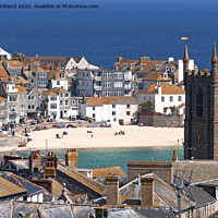 Buy canvas prints of St ives Cornwall by Kevin Britland