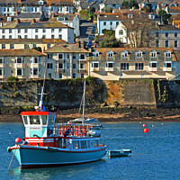Buy canvas prints of Falmouth ferry cornwall by Kevin Britland