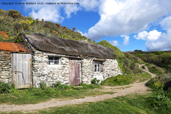 cornish fishermans cottage Picture Board by Kevin Britland