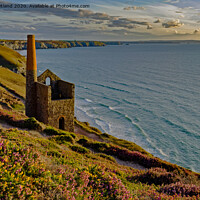 Buy canvas prints of Cornish tin mine by Kevin Britland