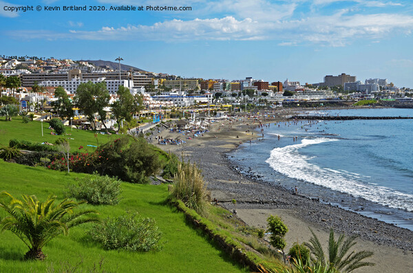 Costa Adeje Tenerife Picture Board by Kevin Britland