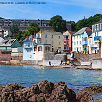 Buy canvas prints of Kingsand Cornwall by Kevin Britland