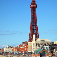 Buy canvas prints of Blackpool Tower by Kevin Britland