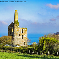Buy canvas prints of old cornish tin mine by Kevin Britland