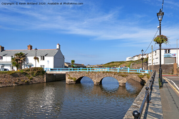 nanny moores bridge bude cornwall Picture Board by Kevin Britland