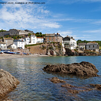 Buy canvas prints of cawsand cornwall by Kevin Britland