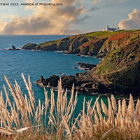 Buy canvas prints of lizard point in cornwall england by Kevin Britland