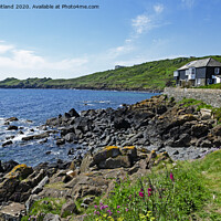 Buy canvas prints of coverack cornwall by Kevin Britland