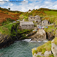 Buy canvas prints of church cove cornwall by Kevin Britland