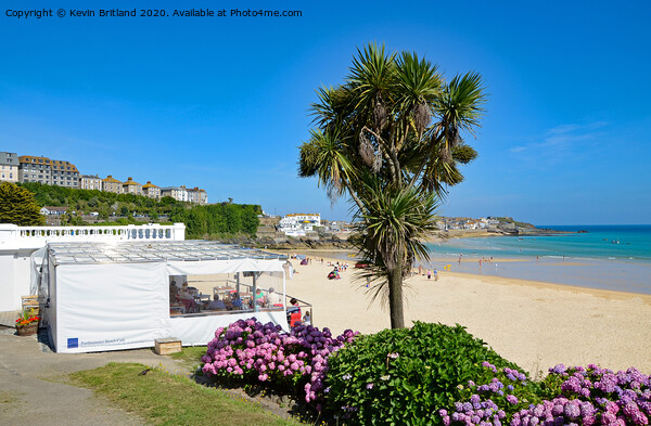 porthminster beach st ives cornwall Picture Board by Kevin Britland