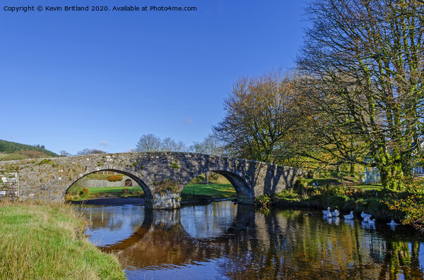 two bridges dartmoor Picture Board by Kevin Britland
