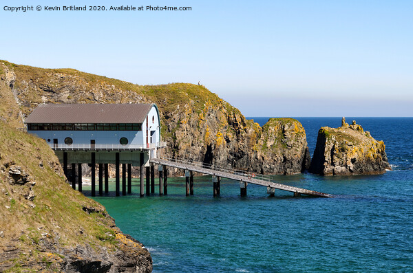 padstow lifeboat station cornwall Picture Board by Kevin Britland