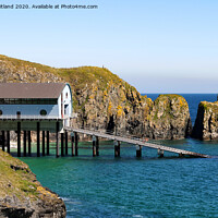 Buy canvas prints of padstow lifeboat station cornwall by Kevin Britland