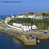 Buy canvas prints of  porthleven cornwall by Kevin Britland