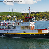 Buy canvas prints of falmouth river cruise ship by Kevin Britland