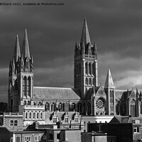 Buy canvas prints of truro cathedral cornwall by Kevin Britland