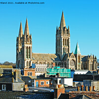 Buy canvas prints of Truro cathedral cornwall by Kevin Britland