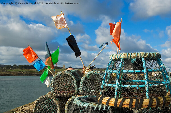 Crab and lobster pots Picture Board by Kevin Britland