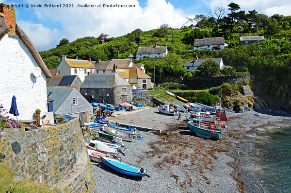 cadgwith cove cornwall Picture Board by Kevin Britland