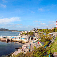 Buy canvas prints of plymouth seafront by Kevin Britland