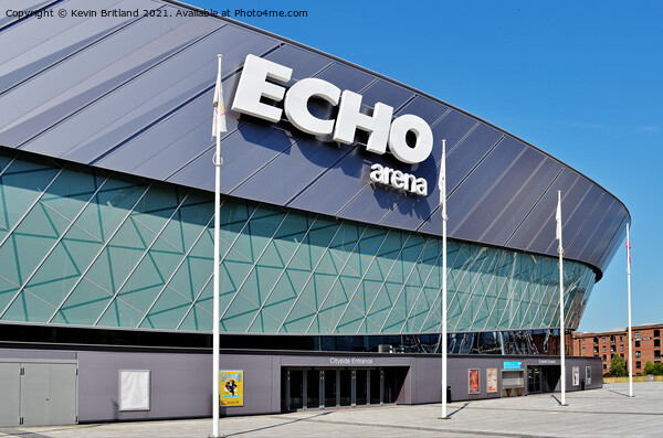 echo arena liverpool Picture Board by Kevin Britland