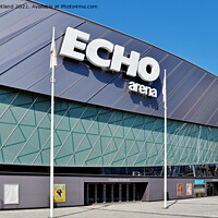 Buy canvas prints of echo arena liverpool by Kevin Britland