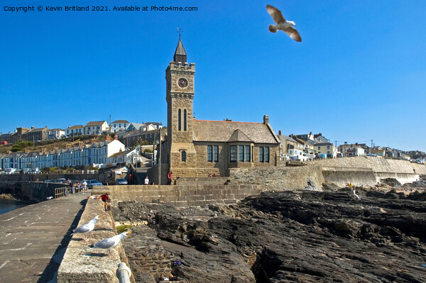 porthleven cornwall Picture Board by Kevin Britland