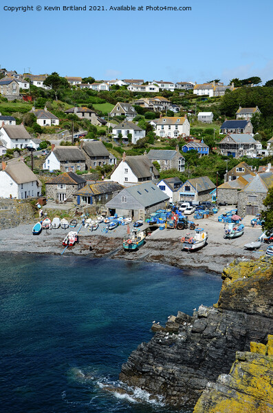 cadgwith cove cornwall Picture Board by Kevin Britland