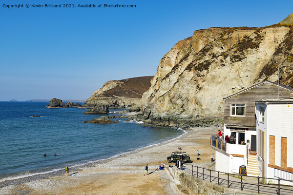trevaunance cove Picture Board by Kevin Britland