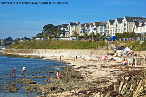 castle beach falmouth Picture Board by Kevin Britland