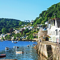 Buy canvas prints of  bayards cove dartmouth by Kevin Britland