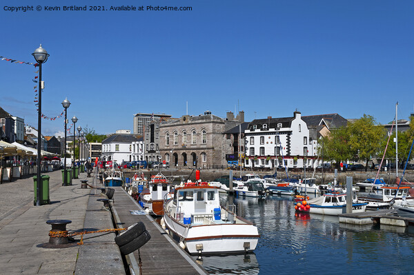 barbican plymouth Picture Board by Kevin Britland