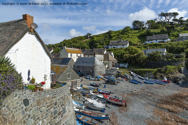 cadgwith cove cornwa Picture Board by Kevin Britland