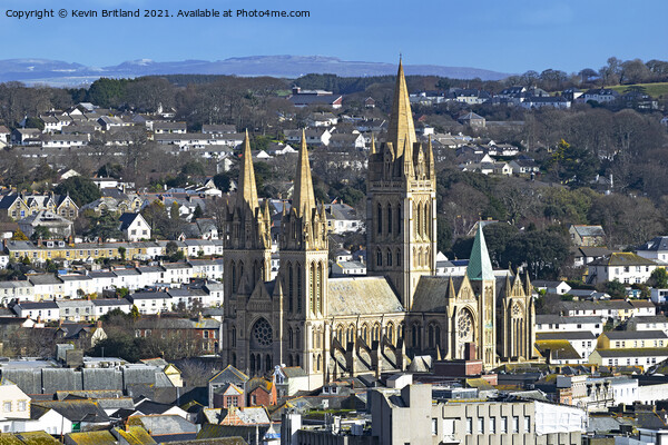 truro cathedral Picture Board by Kevin Britland