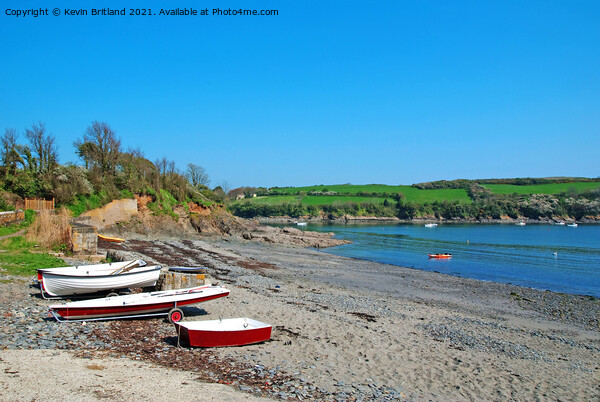 flushing cove cornwall Picture Board by Kevin Britland